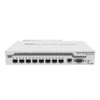  Mikrotik CRS309-1G-8S+ Vezérelt Gigabit Ethernet (10/100/1000) Ethernet-áramellátás (PoE) támogatása Fehér