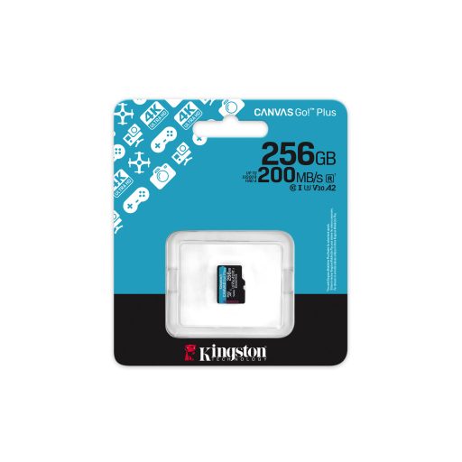 Kingston Technology Canvas Go! Plus 256 GB MicroSD UHS-I Class 10
