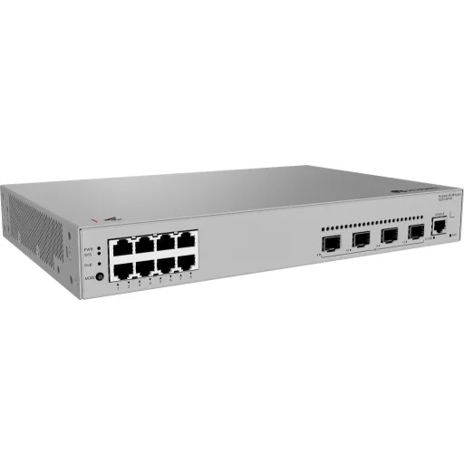 HUAWEI eKit S220 Series S220-8P4S Vezérelt L2 Gigabit Ethernet (10/100/1000) Ethernet-áramellátás (PoE) támogatása 1U Szürke