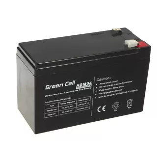   Green Cell AGM04 UPS akkumulátor Zárt savas ólom (VRLA) 12 V 7 Ah
