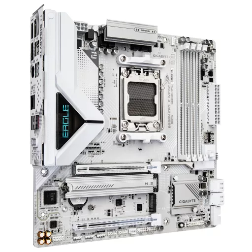 GIGABYTE B850M EAGLE WIFI6E ICE AMD B850 Socket AM5 Micro ATX