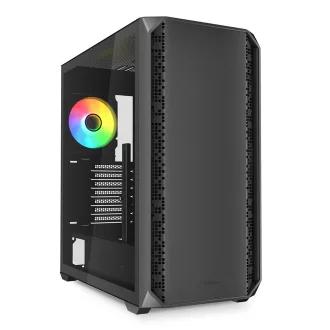 Sharkoon AK2 RGB Midi Tower Fekete