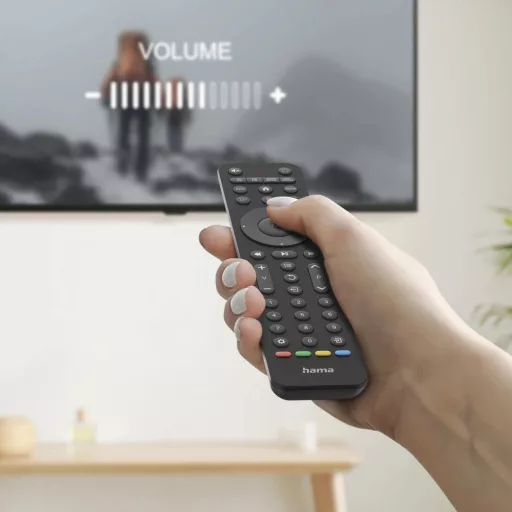 Hama 00221055 távirányító Vezeték nélküli infravörös TV Nyomógombok