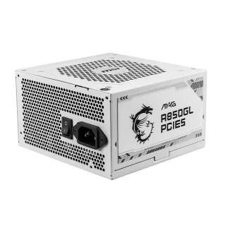 MSI MAG A850GL PCIE5 WHITE 850 W 20+4 pin ATX ATX Fehér