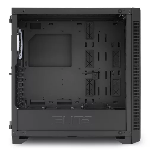 Sharkoon ELITE SHARK CA200G Midi Tower Fekete