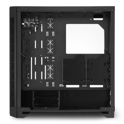 Sharkoon ELITE SHARK CA200G Midi Tower Fekete