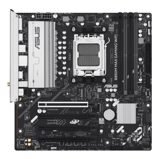 ASUS B850M MAX GAMING WIFI AMD B850 Socket AM5 Micro ATX