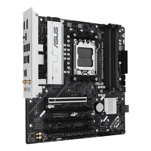 ASUS B850M MAX GAMING WIFI AMD B850 Socket AM5 Micro ATX