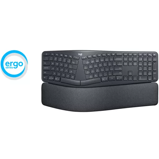 Logitech 920-009874 billentyűzet Irodai RF vezeték nélküli + Bluetooth QWERTZ Svájc Grafit