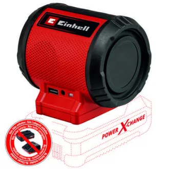 Einhell TC-SR 18 Li BT - Solo Fekete, Vörös 3 W
