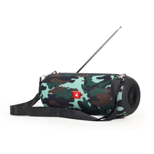 Gembird SPK-BT-17-CM Hordozható és party hangszóró Terepszínű 5 W