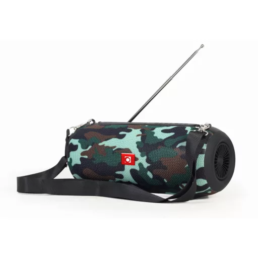 Gembird SPK-BT-17-CM Hordozható és party hangszóró Terepszínű 5 W