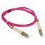 Alantec FOC-LCLC-5MMD-5-4 InfiniBand/fibre optic cable 5 m LC Violet