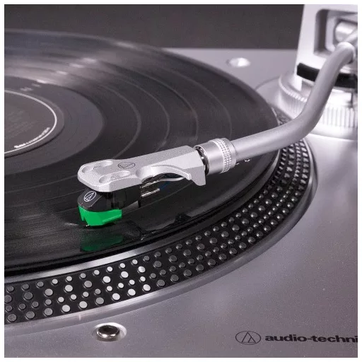 Audio-Technica AT-LP120X Közvetlen hangsávos lemezjátszó Ezüst Kézi