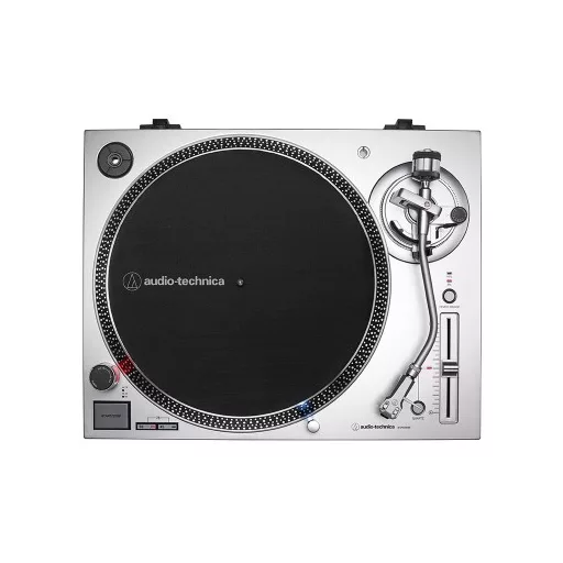 Audio-Technica AT-LP120X Közvetlen hangsávos lemezjátszó Ezüst Kézi