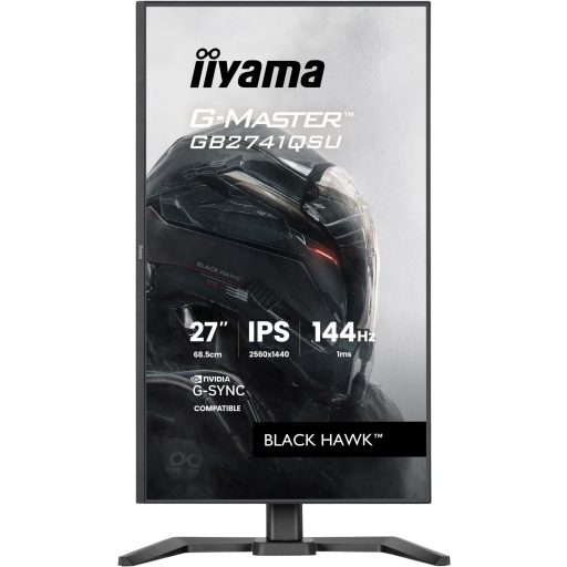 iiyama G-MASTER GB2741QSU-B1 68,6 cm (27") 2560 x 1440 pixelek 4K Ultra HD LED Fekete