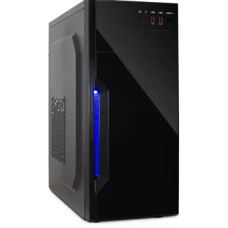 Inter-Tech B-42 Midi Tower Fekete