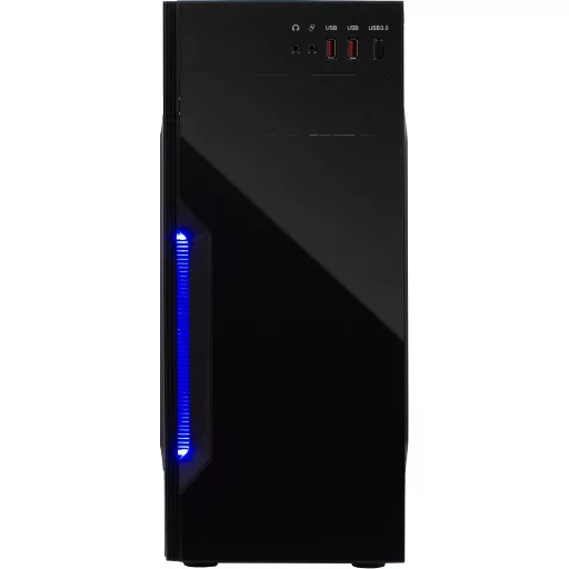 Inter-Tech B-42 Midi Tower Fekete