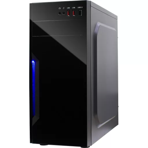 Inter-Tech B-42 Midi Tower Fekete