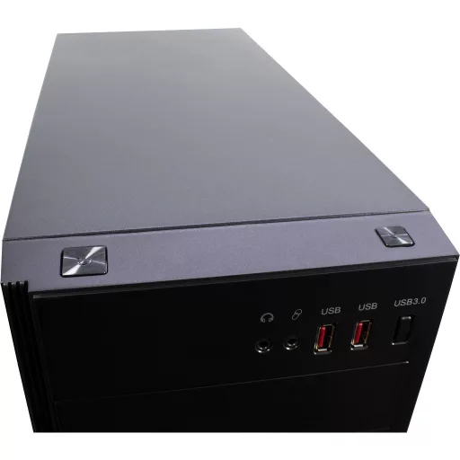 Inter-Tech B-42 Midi Tower Fekete