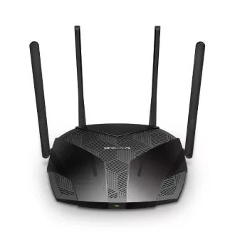   Mercusys MR80X vezetéknélküli router Gigabit Ethernet Kétsávos (2,4 GHz / 5 GHz) Fekete