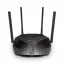 Mercusys MR80X vezetéknélküli router Gigabit Ethernet Kétsávos (2,4 GHz / 5 GHz) Fekete