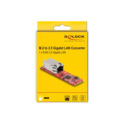 DeLOCK 62985 Belső Ethernet 2500 Mbit/s