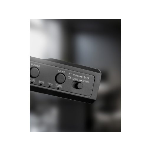 Sandberg 136-49 dokkoló állomás tárolóegységhez USB 3.2 Gen 2 (3.1 Gen 2) Type-C Fekete