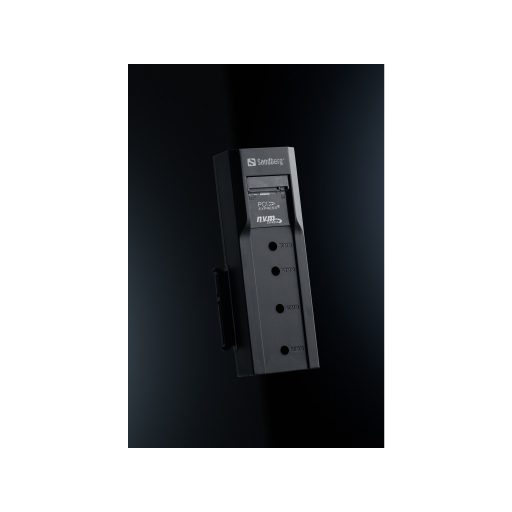 Sandberg 136-49 dokkoló állomás tárolóegységhez USB 3.2 Gen 2 (3.1 Gen 2) Type-C Fekete