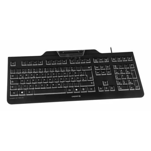 CHERRY JK-A0100CS-2 billentyűzet Szolgáltatás USB QWERTZ Cseh, Szlovák Fekete