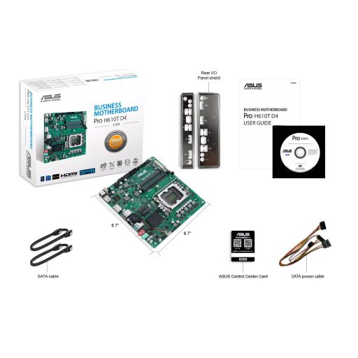ASUS Pro H610T D4-CSM Intel H610 LGA 1700 mini ITX