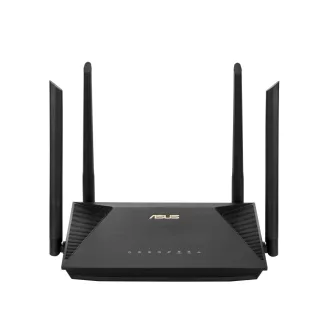   ASUS RT-AX1800U vezetéknélküli router Gigabit Ethernet Kétsávos (2,4 GHz / 5 GHz) Fekete