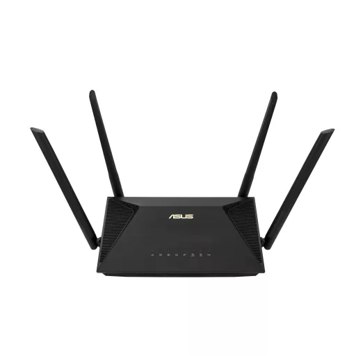 ASUS RT-AX1800U vezetéknélküli router Gigabit Ethernet Kétsávos (2,4 GHz / 5 GHz) Fekete