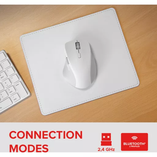 SPEEDLINK LIBERA Rechargeable Mouse egér Játék Jobbkezes RF vezeték nélküli + Bluetooth Optikai 3200 DPI