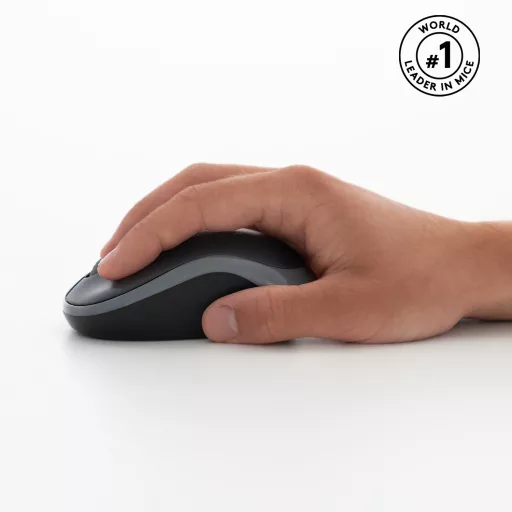 Logitech 920-004509 billentyűzet Egér mellékelve Otthoni Vezeték nélküli RF QWERTY Holland Fekete