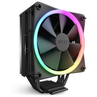 NZXT T120 RGB Processzor Hűtő 12 cm Fekete 1 db