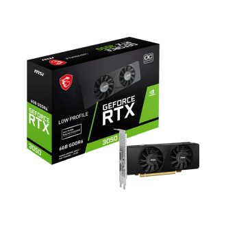 MSI GEFORCE RTX 3050 LP 6G OC NVIDIA 6 GB GDDR6