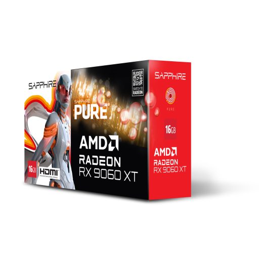 Sapphire PURE AMD Radeon RX 9060 XT GPU 16 GB GDDR6