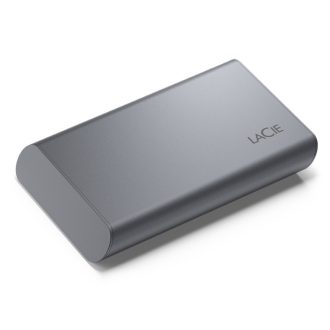   LaCie Mobile SSD Secure Thunderbolt™ technológia 1 TB USB C-típus 3.2 Gen 2 (3.1 Gen 2) Szürke