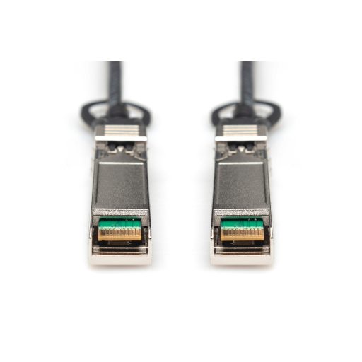 Digitus DN-81220 InfiniBand és száloptikai kábel 0,5 M SFP+ Fekete