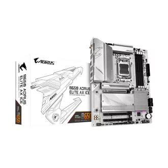 GIGABYTE B650 AORUS ELITE AX ICE AMD B650 Socket AM5 ATX