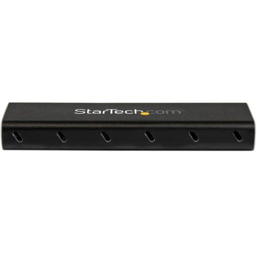 StarTech.com SM21BMU31C3 tárolóegység burkolat Külső SSD ház Fekete, Ezüst M.2