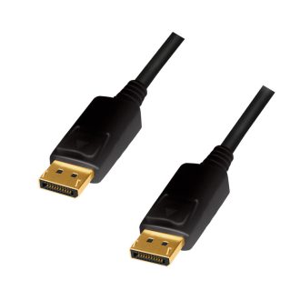 LogiLink CD0101 DisplayPort kábel 2 M Fekete