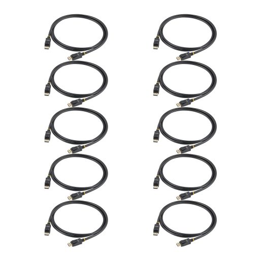 StarTech.com DISPL2M10PK DisplayPort kábel 2 M Fekete