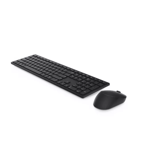 DELL KM5221W billentyűzet Egér mellékelve Irodai Vezeték nélküli RF QWERTY Nemzetközi amerikai Fekete