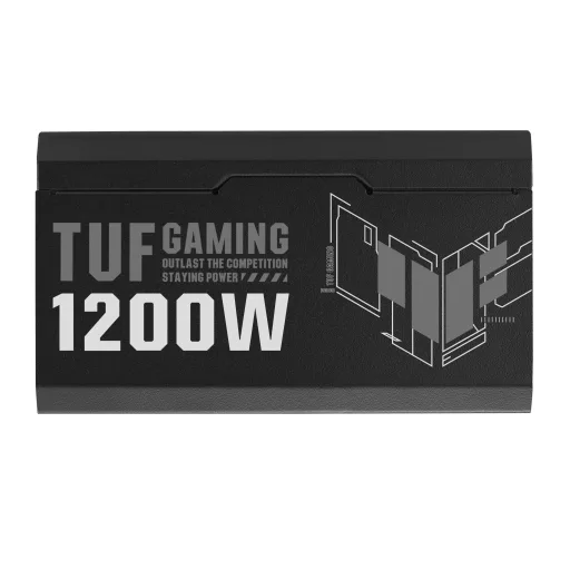 ASUS TUF GAMING 1200W Gold 20+4 pin ATX ATX Fekete