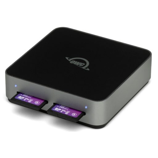 OWC Atlas kártyaolvasó USB 3.2 Gen 2 (3.1 Gen 2) Type-C Fekete