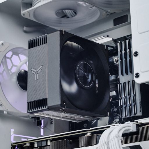 Jonsbo CR-1000 EVO számítógépes hűtőrendszer Processzor Hűtő 12 cm Fekete 1 db