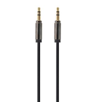  Gembird Cable CCAP-444-0.75M (Mini Jack M - Mini Jack M; 0,75m; black color) audio kábel 3.5mm Fekete