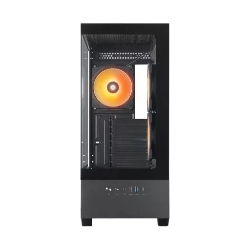 Chieftec GT-01B-OP Midi Tower Fekete